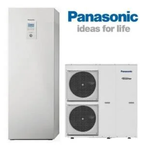 Oras - vanduo šilumos siurblys Panasonic Aquarea  "viskas viename" T-CAP 12kW, tylaus veikimo