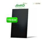 Jinko Tiger Neo N-type 54HL4R- 455W, stiklas/plastikas, (pilnai juodas)