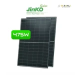 Jinko Tiger Neo 3.0 N-type (Stiklas- Stiklas ) juodu rėmu 475W saulės moduliai.