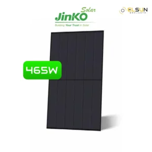 Jinko Tiger Neo III JKM465-48QL6-DB-F2-EU (Stiklas- Stiklas ) Pilnai juodi 465W